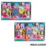 Playset Colorbaby Bella 4 Unidades 5,5 x 12 x 3,5 cm Mascotas