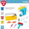 Juego Creativo de Plastilina PlayGo (2 Unidades) Cafetera