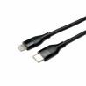 Cable USB-C a Lightning V7 V7USBCLGT-1M         Negro