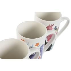 Taza Mug Home ESPRIT Multicolor Porcelana Gato (4 Unidades)