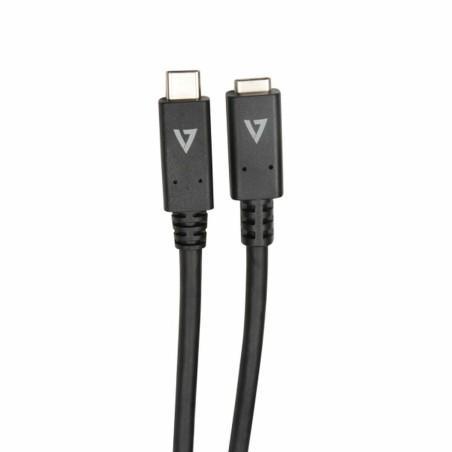 Cable USB C V7 V7UC3EXT-2M          Negro