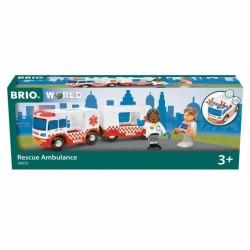 Playset Brio Rescue Ambulance 4 Piezas