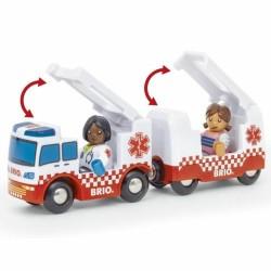 Playset Brio Rescue Ambulance 4 Piezas