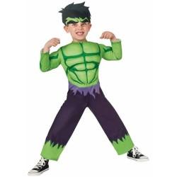 Disfraz para Niños Verde Hombre Musculoso 2 Piezas
