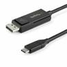 Adaptador USB C a DisplayPort Startech CDP2DP1MBD           Negro 1 m