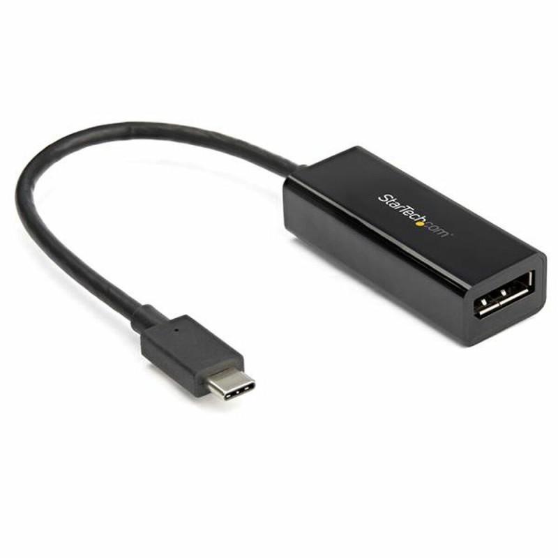 Adaptador USB C a DisplayPort Startech CDP2DP14B            Negro