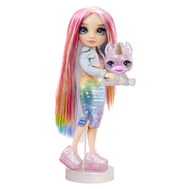 Muñeca con Mascota MGA Amaya Rainbow World  22 cm Articulada