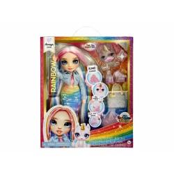 Muñeca con Mascota MGA Amaya Rainbow World  22 cm Articulada