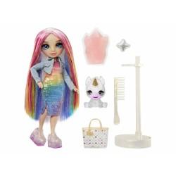 Muñeca con Mascota MGA Amaya Rainbow World  22 cm Articulada