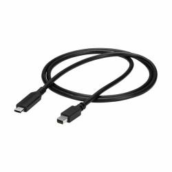 Adaptador USB C a Mini DisplayPort Startech CDP2MDPMM1MB         Negro 1 m