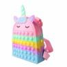 Mochila Infantil Inca Pop-it 16,5 x 20 x 6 cm Unicornio