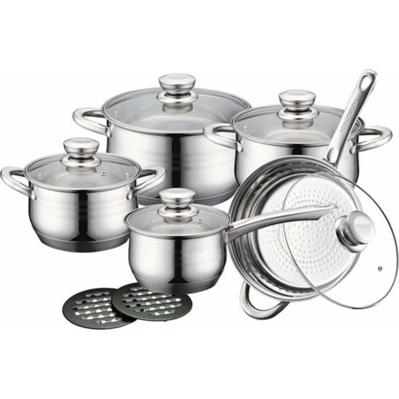 Batería de Cocina Royalty Line 1232 Acero 12 Piezas