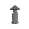 Figura Decorativa Home ESPRIT Gris Monje Oriental 30 x 30 x 51 cm