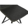 Taburete DKD Home Decor Negro Gris oscuro Metal 41 x 50 x 93 cm