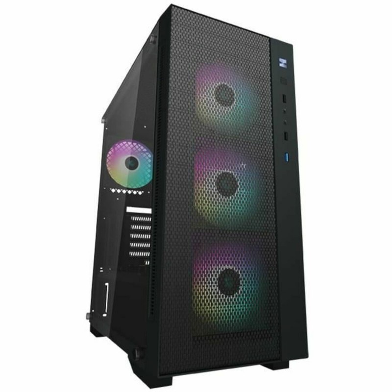 Caja Semitorre ATX DEEPCOOL MATREXX55-MESH-ARGB-4F Negro ARGB