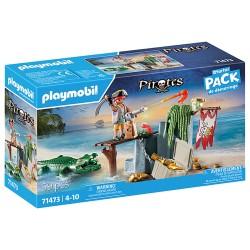 Playset Playmobil Cocodrilo Pirata 59 Piezas