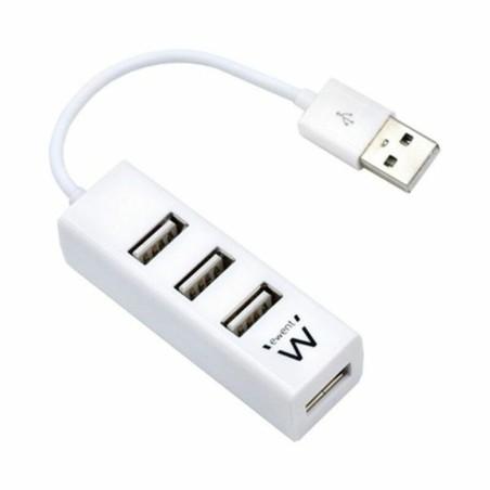 Hub USB Ewent EW1122 Blanco 3600 W