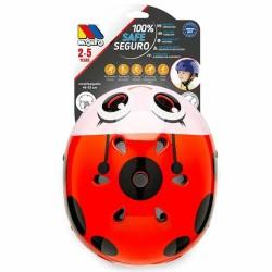 Casco de Ciclismo para Niños Moltó Rojo Mariquita 26 x 21 x 16,5 cm