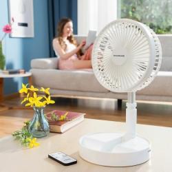 Ventilador Recargable Plegable 3 en 1 Fandle InnovaGoods Ø7,7'' 7200 mAh