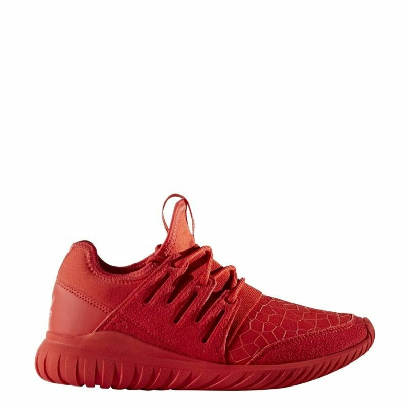 Zapatillas Casual Niño Adidas Originals Tubular Radial Rojo