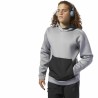 Sudadera con Capucha Hombre Reebok Supply Tech Gris