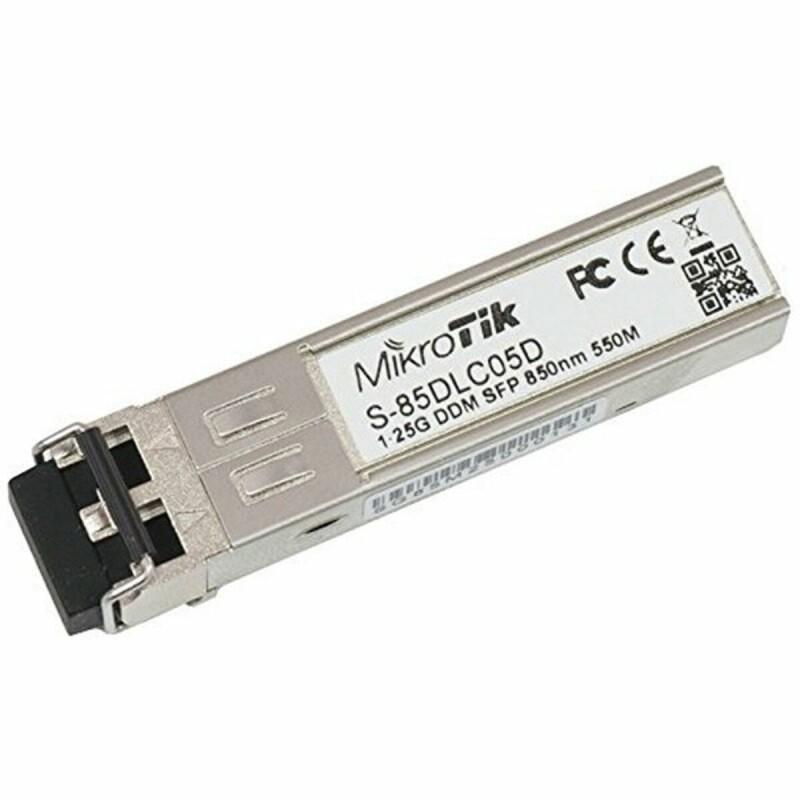 Módulo Fibra SFP MultiModo Mikrotik NADACA0074 S-85DLC05D 550 m 1.25 Gbps