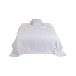 Colcha Home ESPRIT Blanco 180 x 260 cm