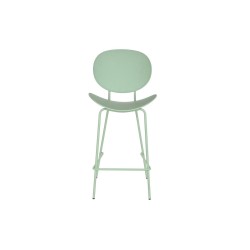 Taburete DKD Home Decor 52,5 x 49 x 104 cm Metal Verde Polipropileno