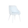 Silla DKD Home Decor Azul Blanco 53 x 57 x 79 cm