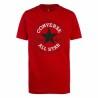 Camiseta de Manga Corta Infantil Converse Rojo 16 Años