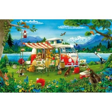 Puzzle Educa Holidays in the countryside 1000 Piezas