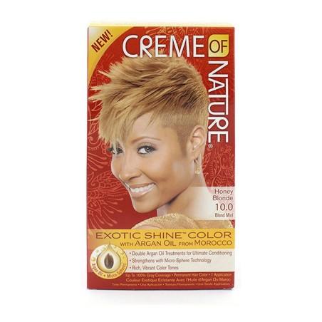 Tinte Permanente Creme Of Nature Argan Color 10.0 Miel