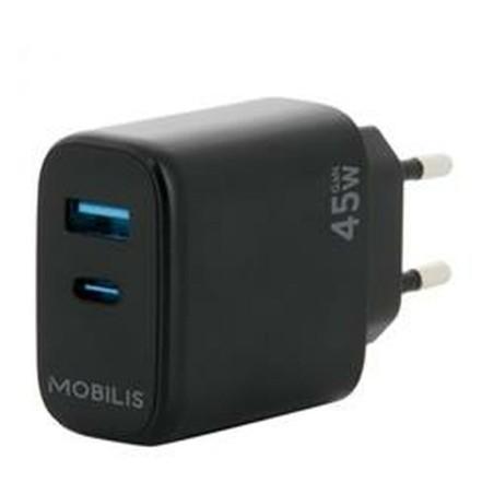 Cargador de Pared Mobilis 001363 Negro 45 W