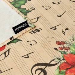 Mantel resinado antimanchas Belum Christmas Sheet Music 300 x 140 cm