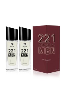 PERFUME DE EQUIVALENCIA PARA HOMBRE 221 SENSUAL MEN 2X50 ML