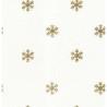 Mantel resinado antimanchas Belum Snowflakes Gold 250 x 140 cm