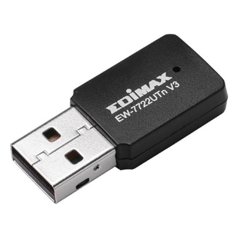 Tarjeta de Red Wifi USB Edimax Desconocido 300 Mbps