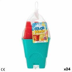 Set de Juguetes de Playa Colorbaby 3 Piezas (24 Unidades)