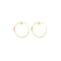 Pendientes Mujer Radiant RY000057 Acero Inoxidable 3 cm