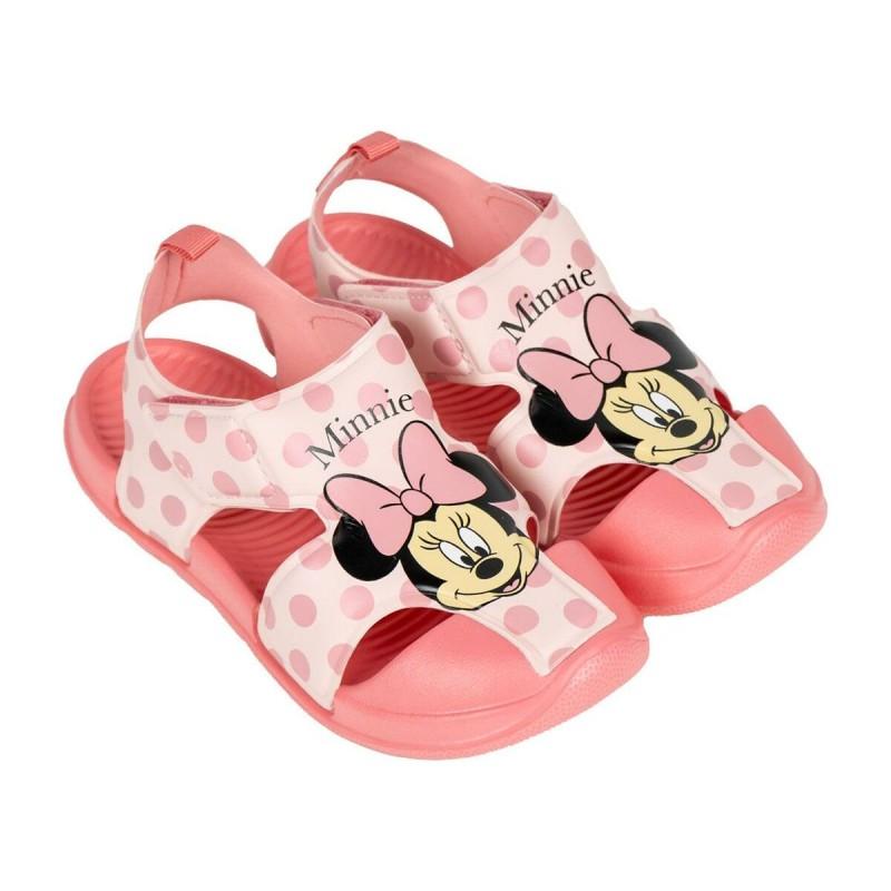 Sandalias Infantiles Minnie Mouse Rosa