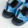 Sandalias Infantiles Sonic Azul oscuro