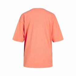 Camiseta de Manga Corta Mujer Jack & Jones Jxpaige Naranja