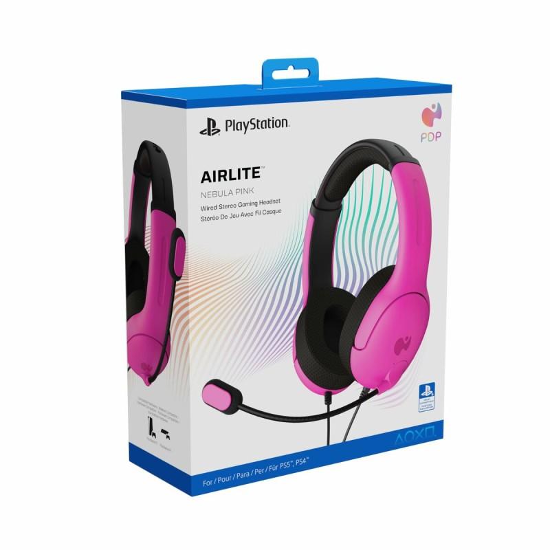 Auriculares con Micrófono PDP Airlite  Rosa