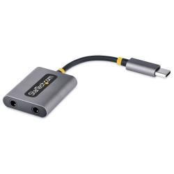 Adaptador USB-C a Jack 3.5 mm Startech USBC-AUDIO-SPLITTER