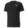 Camiseta de Manga Corta Hombre Puma Essentials Small Logo Negro