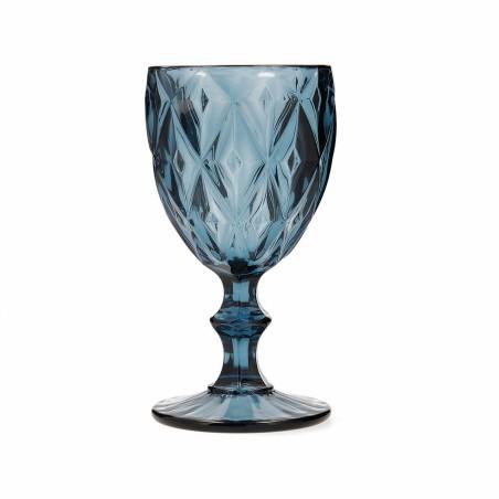 Copa de vino Bidasoa Ikonic Azul 240 ml 6 Piezas