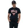 Camiseta de Manga Corta Hombre New Era NOS NBA CHIBUL 60416749 Negro