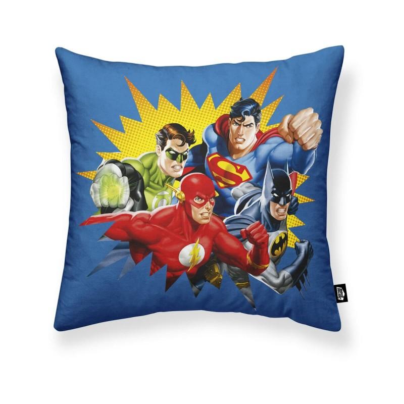 Funda de cojín Justice League Justice League B Azul 45 x 45 cm