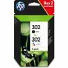 Cartucho de Tinta Original HP X4D37AE301 Negro Multicolor