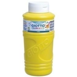 Pintura de Dedos Giotto Amarillo 750 ml (6 Unidades)